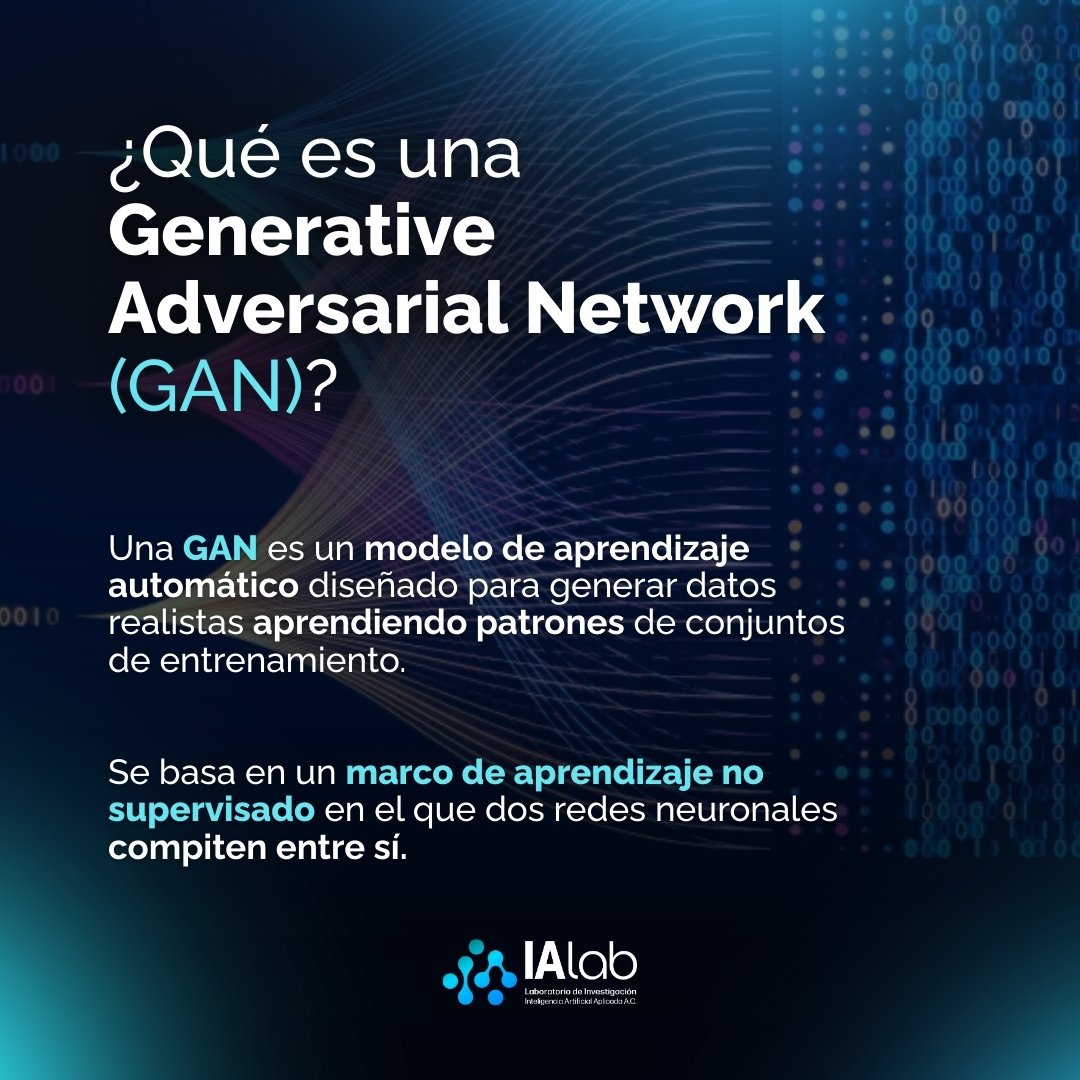 IALaboratory's tweet photo. 🌀❓¿Por qué es #GAN son una de las herramientas más influyentes en inteligencia artificial?🌐
👉 Te contamos su impacto en el carrusel.
#InteligenciaArtificial #IALab #inteligenciaartificial https://t.co/ZSpg3we9oV