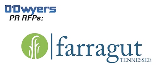 The Knoxville suburb of Farragut is looking for an agency that can develop a comprehensive media tourism plan  odwpr.us/PR-RFP-announc…