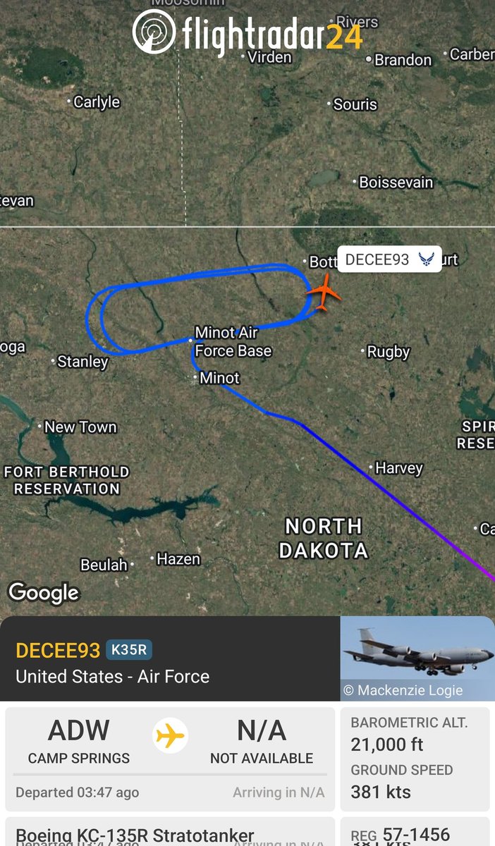 sipjack1776's tweet photo. KC-135R
#AE0156
57-1456/DECEE93
Out of JBA over Minot, ND
@Borrowed7Time @Andyyyyrrrr @Saint1Mil @DanHaman42819 https://t.co/3hszpgfKOv