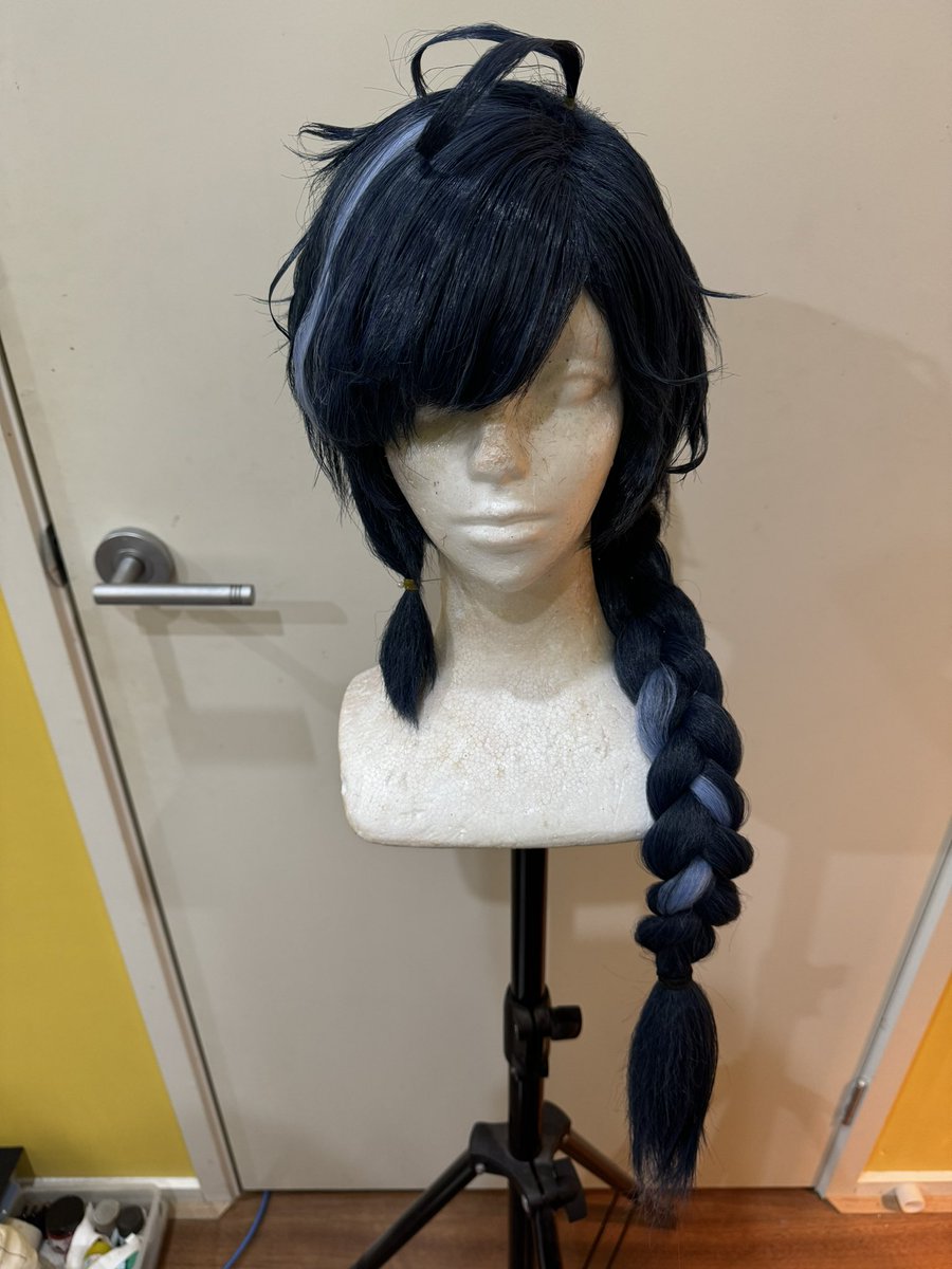 Revamping my Kaeya wig!