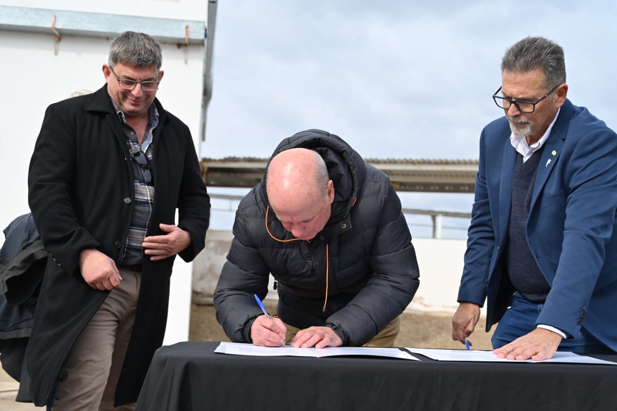 El frigorífico de Unión renace con un proyecto que reactiva la producción y genera entre 20 y 25 empleos locales. 🚜🏭
La Agroganadera El Algarrobo SAS recibió la concesión del predio y emprende este renacer para fortalecer la economía regional.
#SanLuisLaProvincia