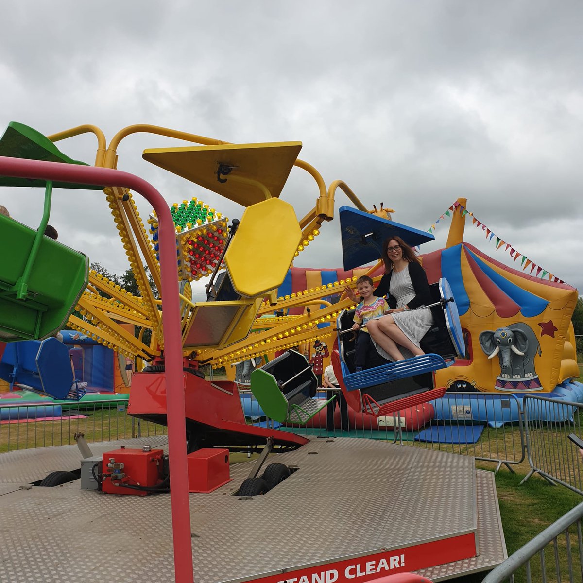 In the midst of grief, we still ride on and smile. I chose his t shirt as it reminded me of Isabelle. Alexander really enjoyed funfair rides and Isabelle was fearless on them. We keep them in our hearts and live for them as joyfully as we can. #grief #childloss #summerholidays