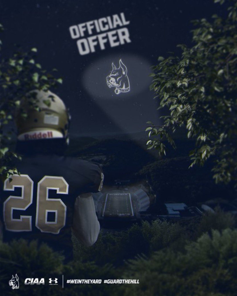 ALL GLORY TO GOD!! So blessed to have just received an OFFICIAL OFFER to play the game I love at D2 Bluefield State University!! Thank you <a href="/vincentgrigsby/">Coach Grigsby</a> for the incredible opportunity🙏 
#TrenchWarfare <a href="/BigBlue_FB/">Bluefield State University Football</a> <a href="/valley_fb/">Walker Valley FB</a> <a href="/Drew_Akins/">Drew Akins</a> <a href="/CoachTPope6/">Tyler Pope</a> <a href="/CoachMeech7/">Dimitrius Patterson</a> <a href="/BigSkippin_75/">Coach Jordan Harris</a>