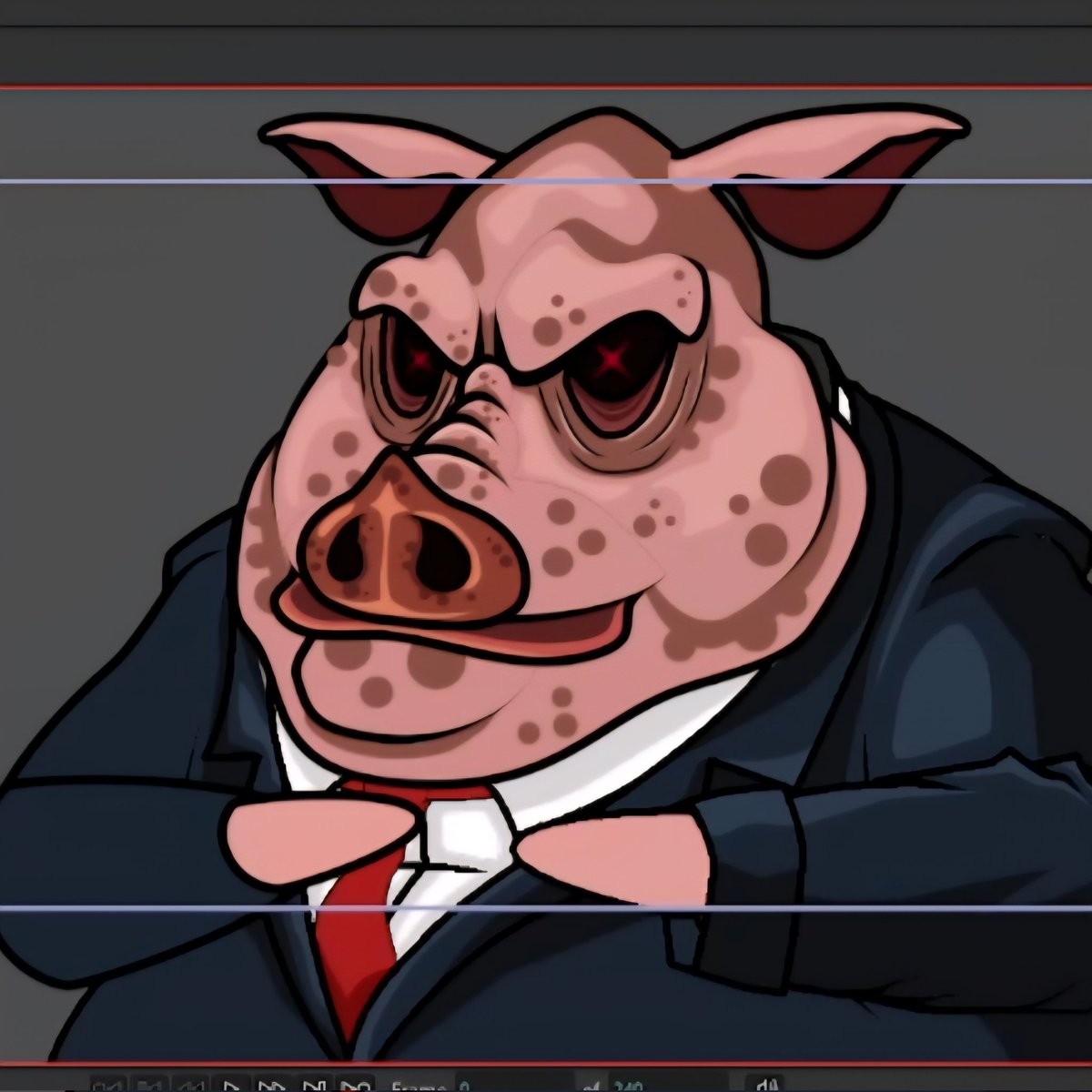 Pigolitics work in progress. Do you like dark humor animations?