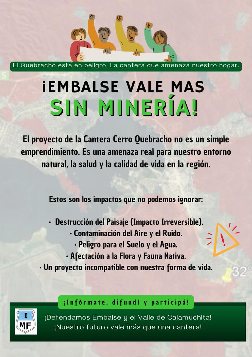 NoQueremosInundarnos tweet media