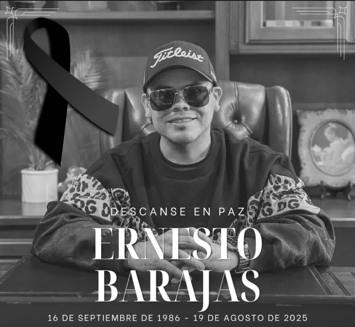Ernesto barajas dado de bajo este martes 19 de agosto