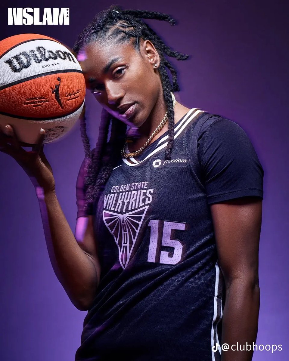 alwaysssaugtss's tweet photo. ✨ Big moves in the Bay ✨
Tiffany Hayes & Kayla Thornton rocking the Golden State Valkyries on the cover of WSLAM! 🖤💜 From grit to style, they’re bringing the heat and repping the Valkyries culture the right way. 🏀👑
#WNBA #Valkyries #BayAreaHoops #WSLAM #PlayazClub https://t.co/NQ8dfKQwaQ