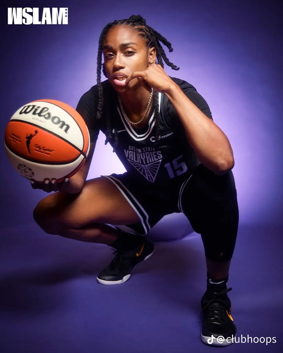 alwaysssaugtss's tweet photo. ✨ Big moves in the Bay ✨
Tiffany Hayes & Kayla Thornton rocking the Golden State Valkyries on the cover of WSLAM! 🖤💜 From grit to style, they’re bringing the heat and repping the Valkyries culture the right way. 🏀👑
#WNBA #Valkyries #BayAreaHoops #WSLAM #PlayazClub https://t.co/NQ8dfKQwaQ