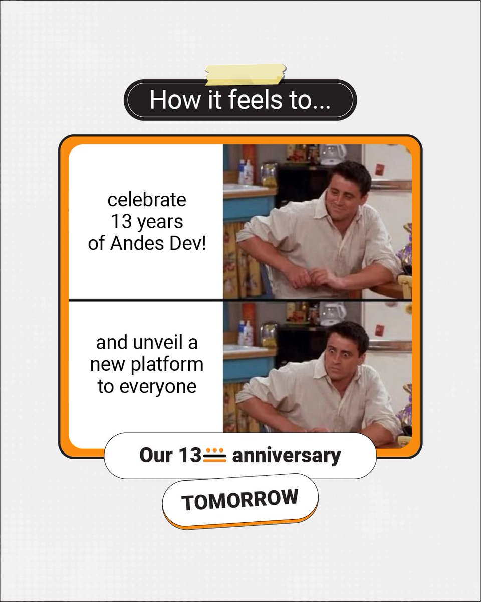 Big things are brewing at Andes Dev. 🚀

Tomorrow, we open the next chapter in our journey — and you’ll be the first to see it.

Make your guesses in the comments below. ⬇️