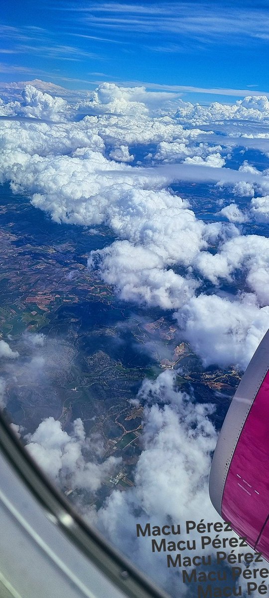 Estar en las nubes....
Magnífico