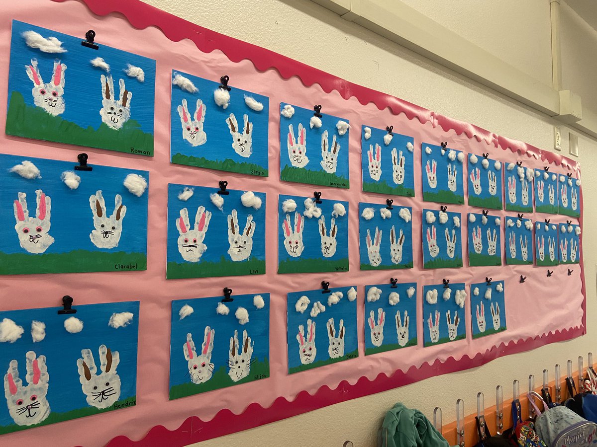 Our kinder students already putting their “bunny mark” on the school year! 🌊🐬💙🤍🩵<a href="/SBUSD_NEWS/">SBUSD NEWS</a> <a href="/Supt_SBUSD/">Jose A. Espinoza</a>