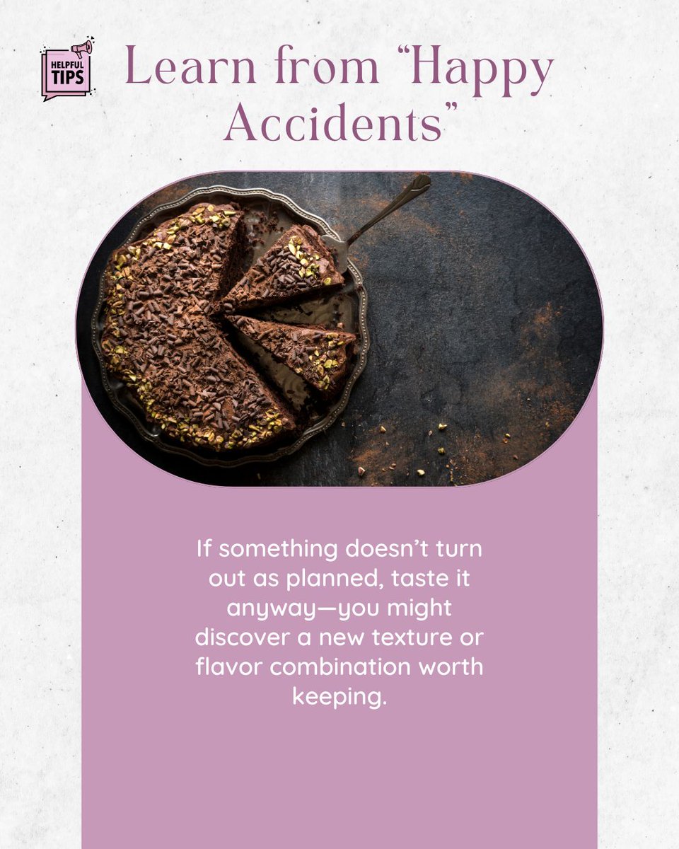 bestbakingtips's tweet image. Sometimes the ‘oops’ bakes turn out the sweetest 😅🍪 embrace the magic in mistakes! ✨ 

Follow me for more daily tips and baking recipes!✨

#HappyBakes #CreativeBaking #BakingForBeginners #SweetSurprises #HomeBakerLife