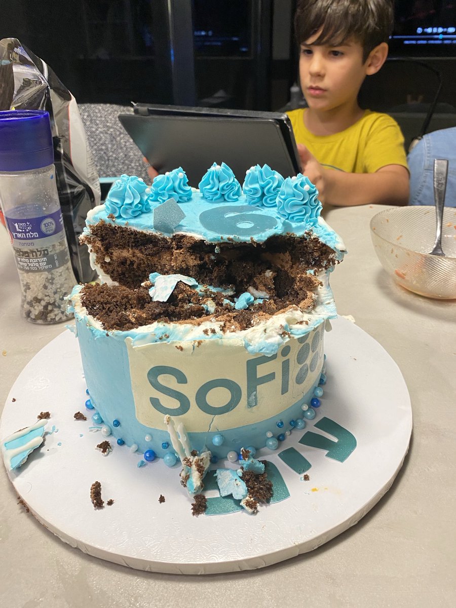 einav29's tweet image. $sofi today