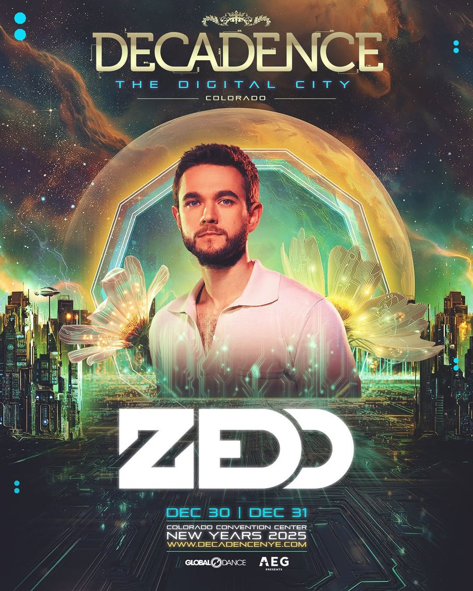 🚨 Decadence New Year's Eve 

🗓️ 30-31 Dec
📍 Colorado 
🎟️ Pre-sale registration laylo.com/globaldance/Yi…