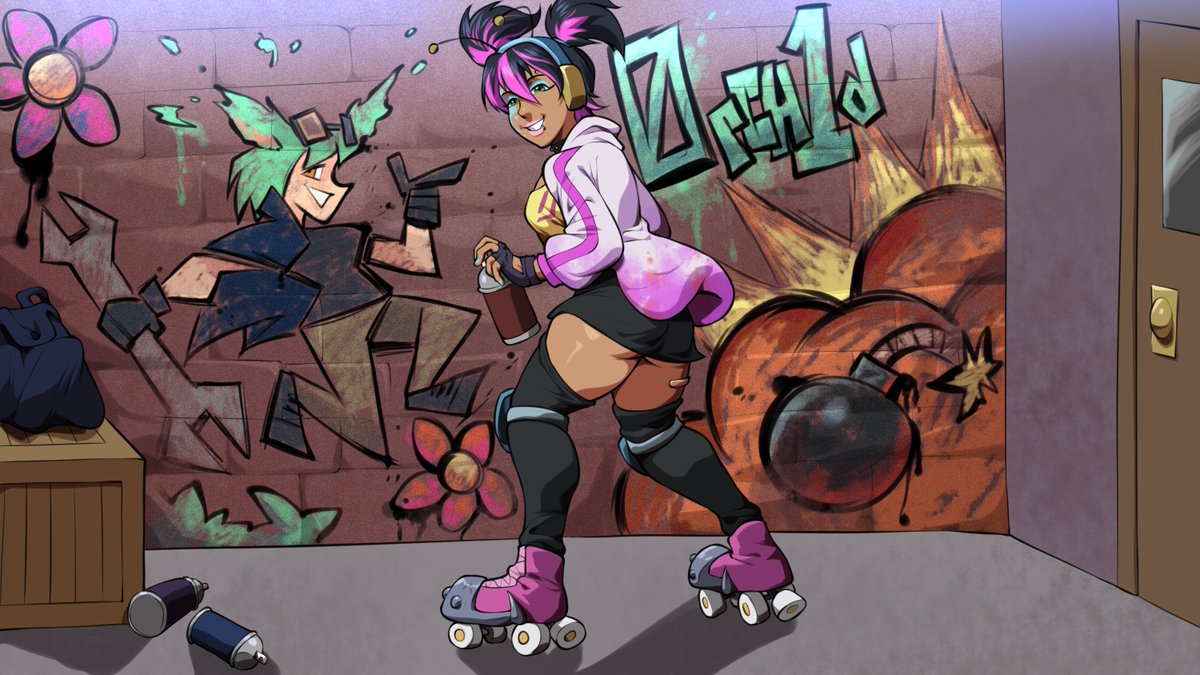 graffiti time :)
<a href="/MGearcash/">Mez the Gremlin</a> thank's for your support