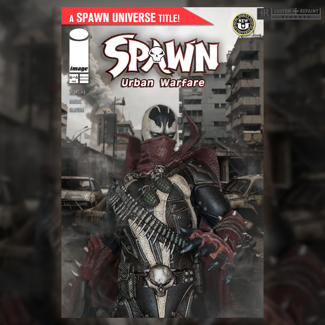 CustomsHunter's tweet image. Fan Art - Spawn Cover - Urban Warfare 

#spawniverse #spawnfigures #スポーン #hunter_r_customs #spawnfanart