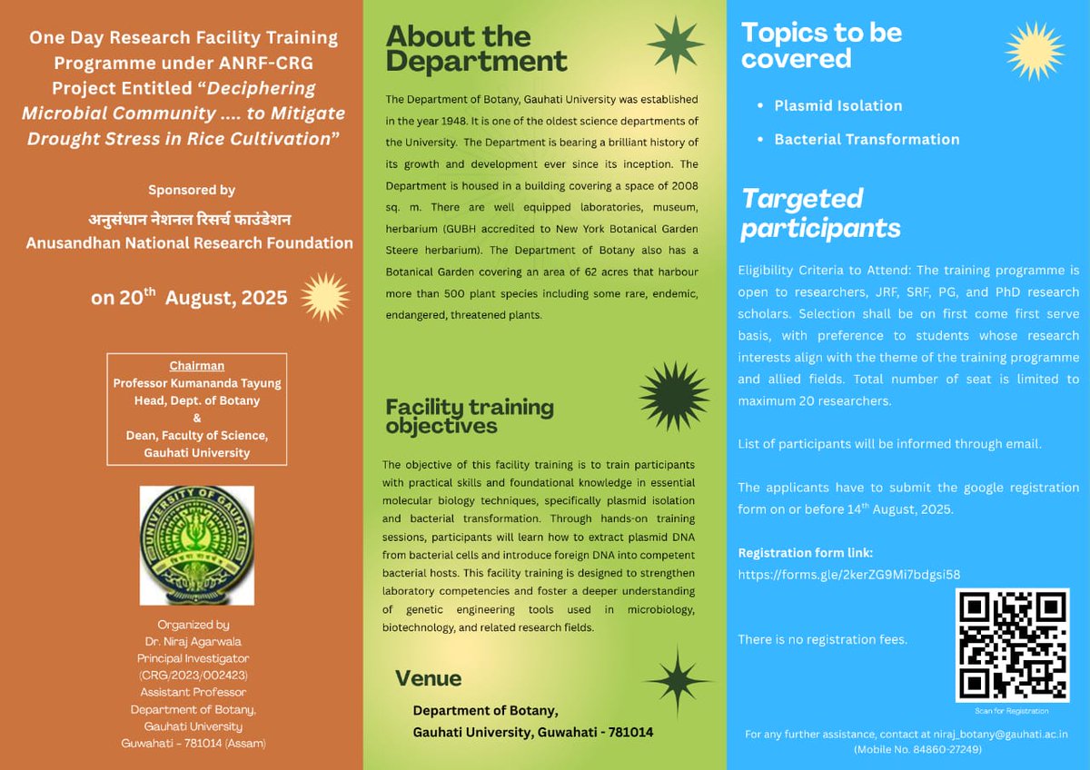 SSR activity under ANRF CRG project
<a href="/ANRFIndia/">Anusandhan National Research Foundation</a>