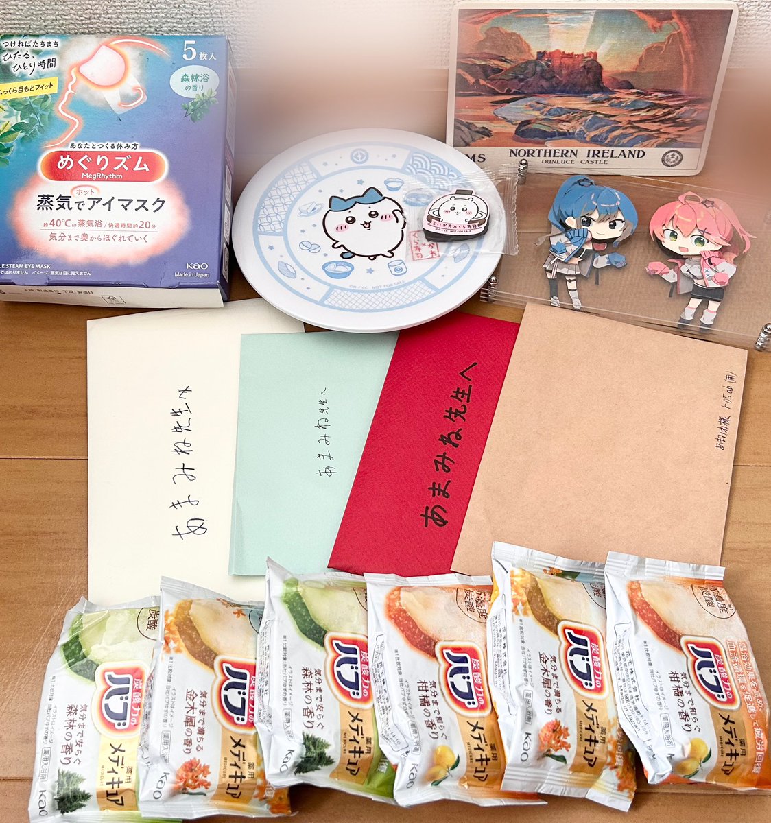 夏コミ差し入れとお手紙ありがとうございました!感謝しかねえ…😭✨
ここに無い物は既に胃袋の中です! 