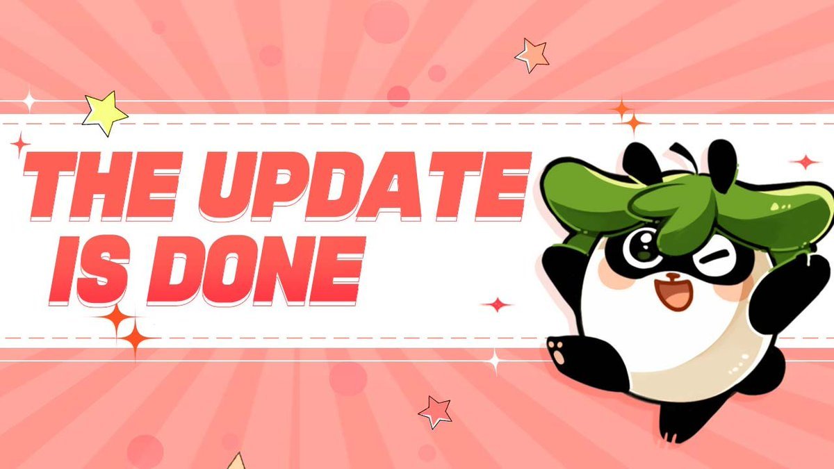 Hello Ninjas,
Thank you for your patience—the update is complete!
Come and see what's new! Enjoy