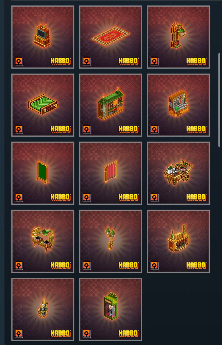 VENDO COLECCIONES🔥

Colección Mono 450$ MX 
Colección HC 1000$ MX

Necesito vender urgente🚨
🎁 Sorteo 20C cuando se vendan (al azar)
✅ RT para participar

#HabboNFT #Habbo