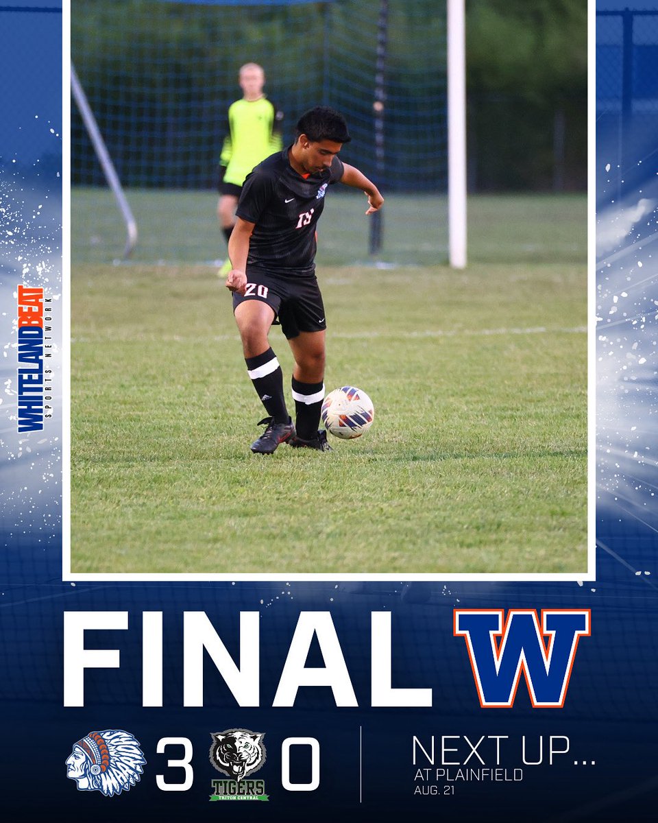 WhitelandBeat's tweet image. Coach Applebaum earns his first win and the Warriors get in the win column in 2025!