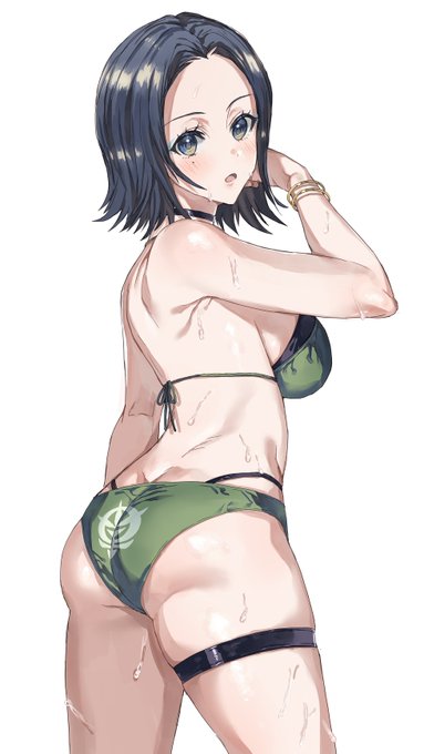 #なんの脈絡もなく水着イラストを再掲して最近フォローしてくれたフォロワーを怖がらせましょう 