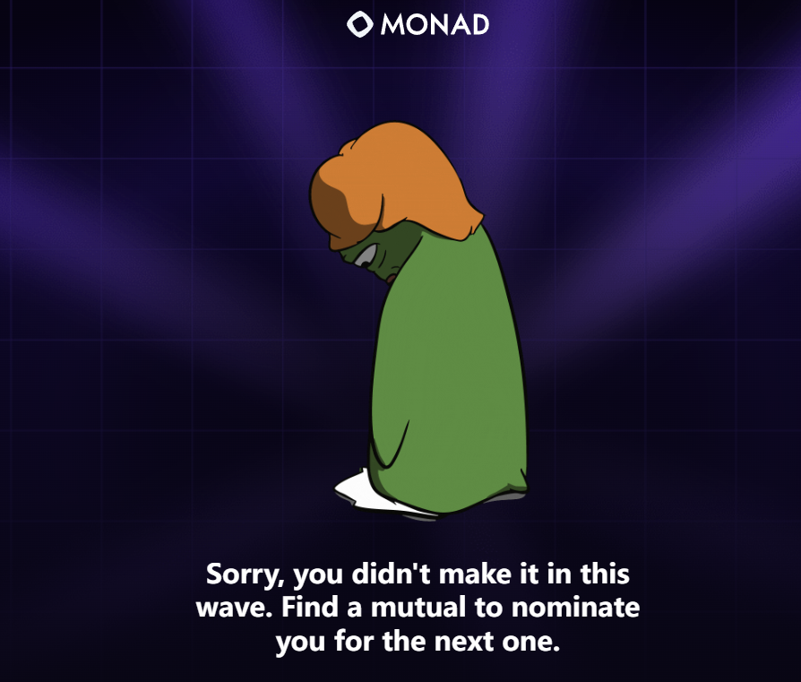 天王项目<a href="/monad/">Monad ⨀</a>的营销很牛逼，这紫刺猬真的太会来事儿了

对鲁<a href="/monad/">Monad ⨀</a>来说，嘎嘎上肯定是上不过工作室的，几亿的地址简直恐怖如斯，不如去dc吹吹水，卷卷角色，而且项目方天天在推特搞事，指不定发发图文，最后的效果也很不错