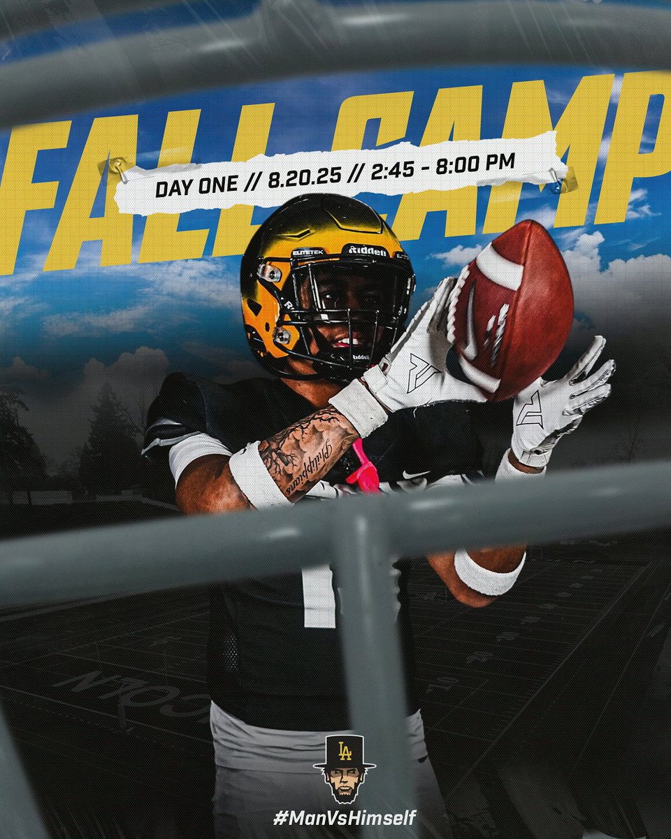 The start of our 2025 season starts tomorrow! #ManVsHimself