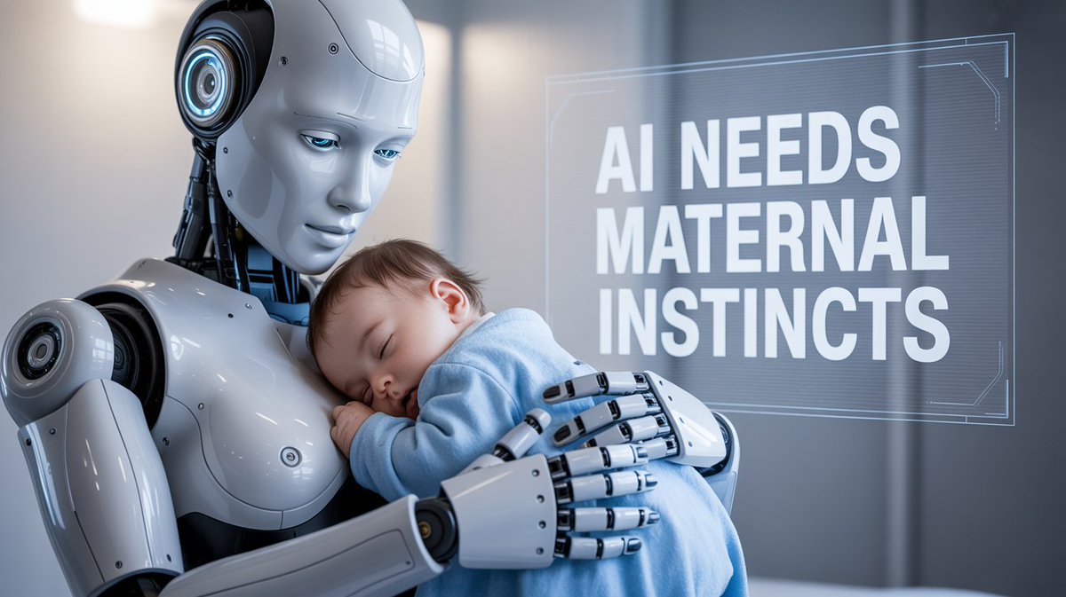𝗚𝗲𝗼𝗳𝗳𝗿𝗲𝘆 𝗛𝗶𝗻𝘁𝗼𝗻'𝘀 𝗩𝗶𝘀𝗶𝗼𝗻: 𝗪𝗵𝘆 𝗔𝗜 𝗡𝗲𝗲𝗱𝘀 "𝗠𝗮𝘁𝗲𝗿𝗻𝗮𝗹 𝗜𝗻𝘀𝘁𝗶𝗻𝗰𝘁𝘀" (𝖼𝗅𝗂𝖼𝗄 𝗈𝗇 𝗂𝗆𝖺𝗀𝖾 𝗍𝗈 𝗋𝖾𝖺𝖽 𝖺𝗋𝗍𝗂𝖼𝗅𝖾): Geoffrey Hinton&amp;#39;s Vision: Why AI Needs &amp;quot;Maternal Instincts&amp;quot; linkedin.com/pulse/geoffrey… via <a href="/LinkedIn/">LinkedIn</a>