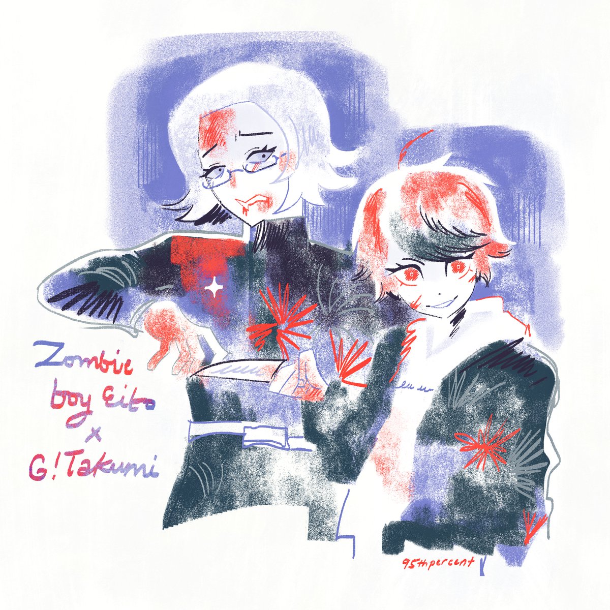 so put your paws all ovеr me, you zombie-boy #hndr_FA #eitaku