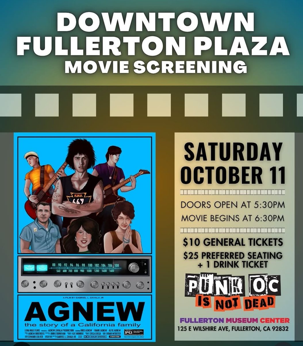 There's this little film I co-produced and cast. If you're in the area, check it out.... 🤘