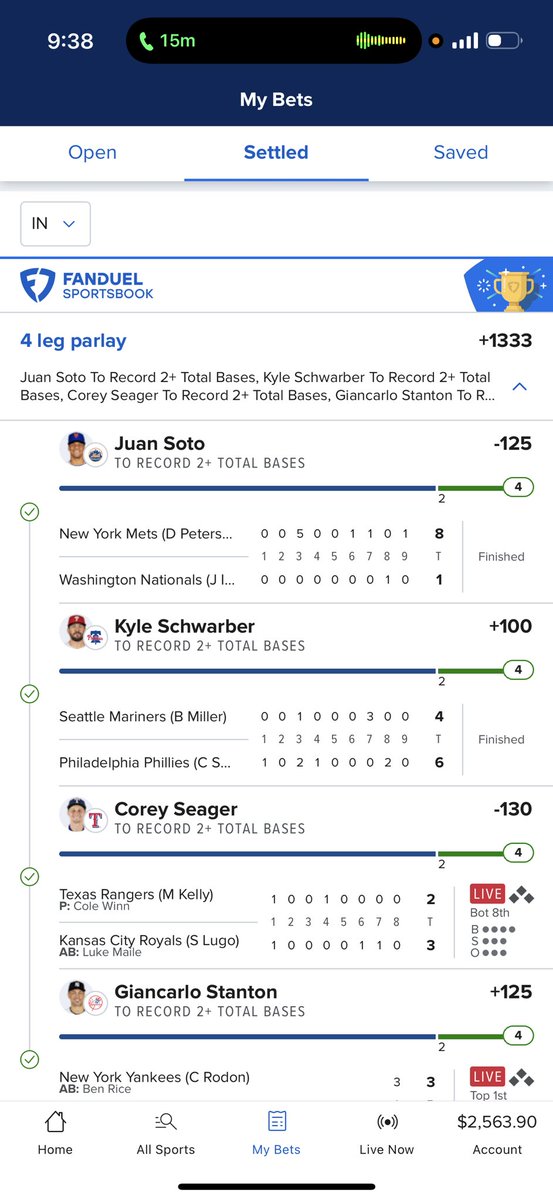No_Chasah's tweet image. Dinger Tuesday definitely showed up today !