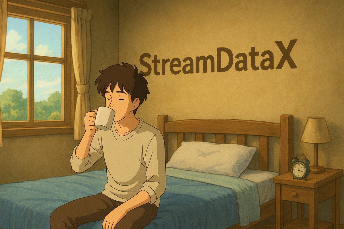 defileon70's tweet image. Gm @StreamdataX have a nice day. 

#StreamDataX