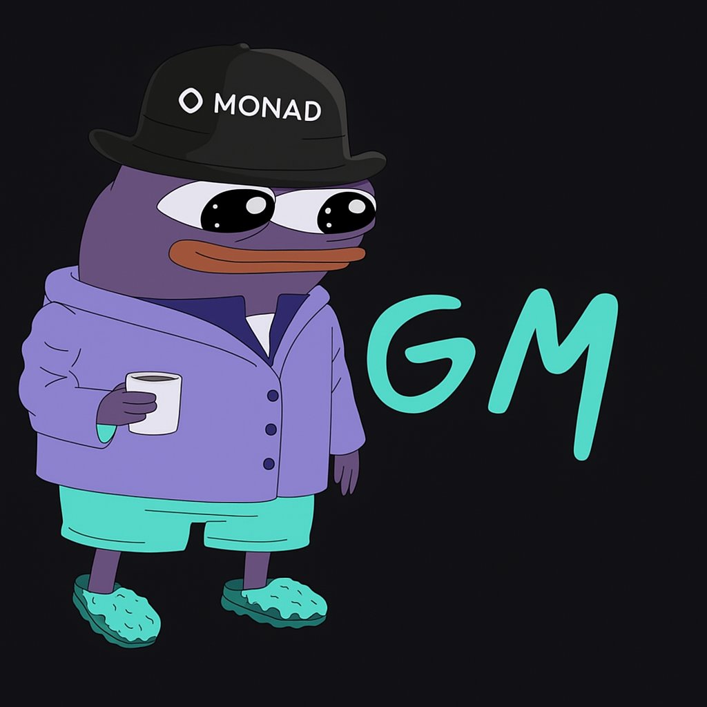 miveglia's tweet photo. Starting the day with Monad vibes ☕️GM to the future of high-performance blockchains! @monad 
 #Monad #GM #Crypto https://t.co/8uqomVPNO8