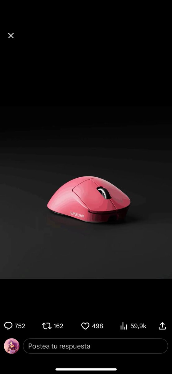 PILARRICA69's tweet photo. @LogitechG_ES Aquiii 🤩 https://t.co/vWgFZfnnfO