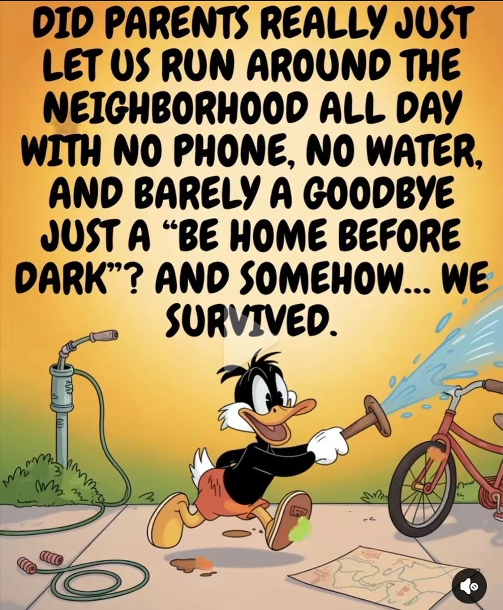 Does this sound like your childhood? 🙋‍♀️