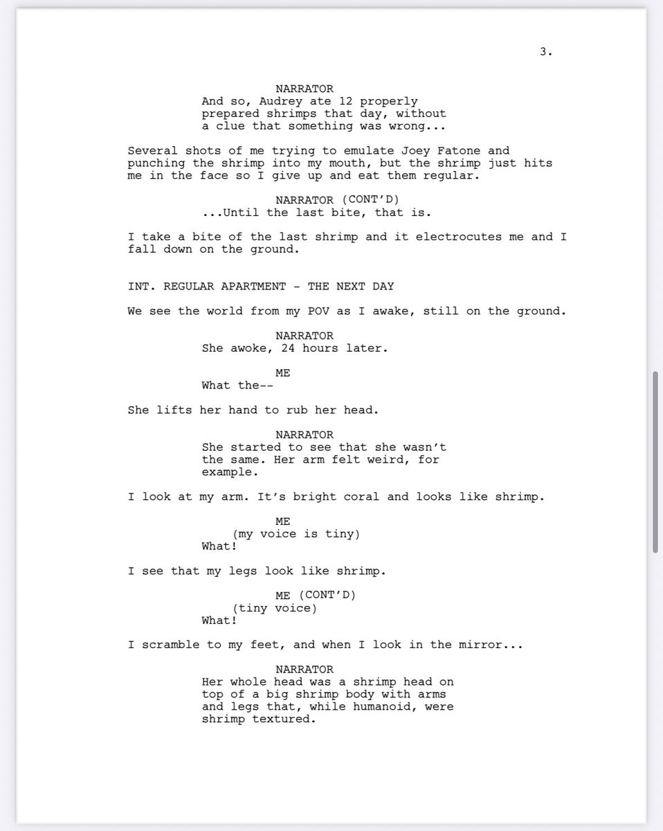 hey somebody wrote a script about the radioactive Walmart shrimp and framed me for it? So weird. Anyway I’ll just share it here and you can also read it at my newsletter: audipenny.substack.com/p/somebody-wro…