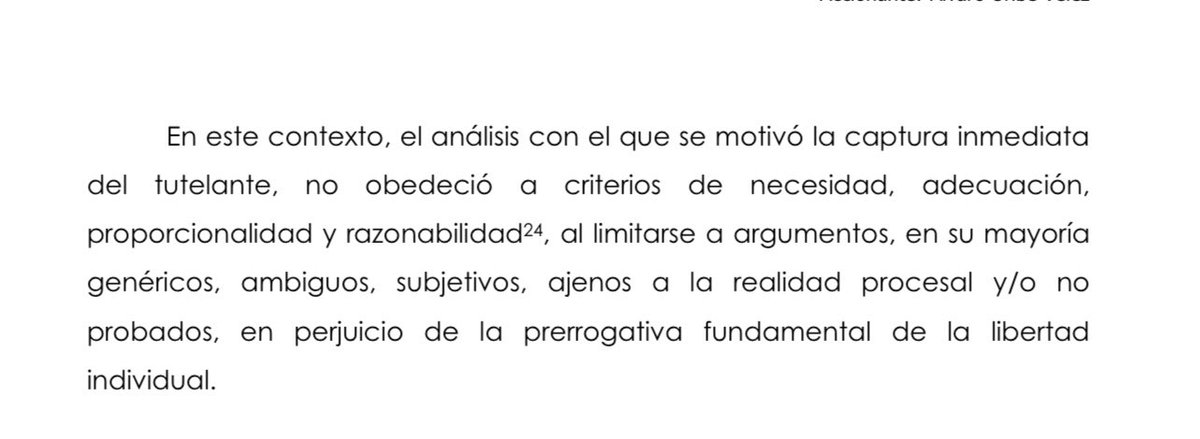 Gracias a Dios y a todos los que han apoyado. Álvaro Uribe podrá continuar su defensa en libertad. 

Para todos los que quieran conocer más a fondo la decisión de hoy, les dejo únicamente 4 párrafos MUY importantes.