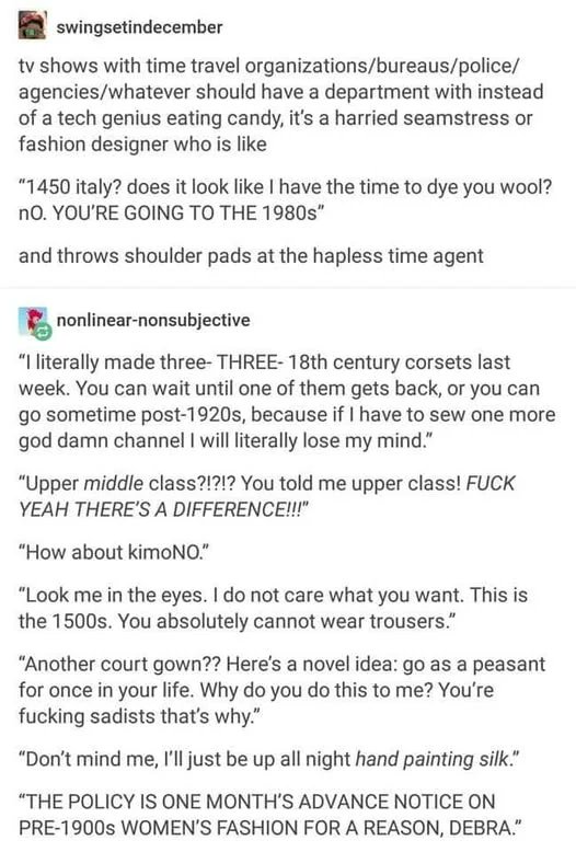 Delving into fashions through history (well, time-travel), and what fantasy gets wrong. Hint: history is weirder 😜
egretia.com/2025/08/20/fas…