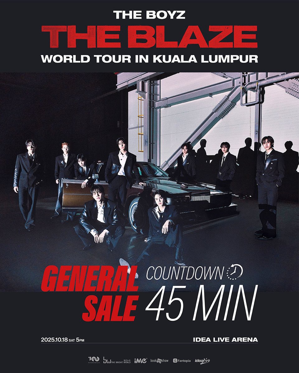 iMe Malaysia (@imemalaysia) on Twitter photo ๐ง๐๐ ๐๐ข๐ฌ๐ญ <๐ง๐๐ ๐๐๐๐ญ๐> ๐ช๐ข๐ฅ๐๐ ๐ง๐ข๐จ๐ฅ ๐๐ก ๐๐จ๐๐๐ ๐๐จ๐ ๐ฃ๐จ๐ฅ
The moment youโve been dreaming of is almost hereโฆ ๐ฅTickets for THE BOYZ Concert go on sale in 45 minutes !
๐๏ธ General Sale Ticketing Website: (BOOKMYSHOW) ime.bigtix.io / ๐ง๐๐ ๐๐ข๐ฌ๐ญ <๐ง๐๐ ๐๐๐๐ญ๐> ๐ช๐ข๐ฅ๐๐ ๐ง๐ข๐จ๐ฅ ๐๐ก ๐๐จ๐๐๐ ๐๐จ๐ ๐ฃ๐จ๐ฅ
The moment youโve been dreaming of is almost hereโฆ ๐ฅTickets for THE BOYZ Concert go on sale in 45 minutes !
๐๏ธ General Sale Ticketing Website: (BOOKMYSHOW) ime.bigtix.io /