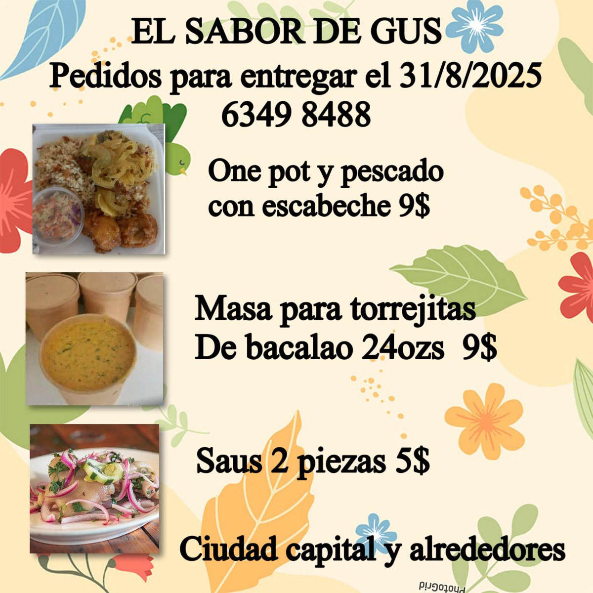 31 de agosto, regresa "El Sabor de Gus"
<a href="/DucreuxEmily/">💙💜S.A.R. 🦉Martha E.💙💜</a> <a href="/OrwinCC/">Orwin</a> <a href="/CholaDeSantiago/">👠Mare🌺🌺</a> <a href="/alexjvaronac/">🌺Coffeeholic🌸 🇵🇦</a> <a href="/NahilceDLR/">Nahilce</a> <a href="/julisita/">julisita</a> <a href="/oralliv27/">Joel Rodgz</a> <a href="/LarrierTeresa/">Teresa Larrier</a> <a href="/jrovi16/">Jilka Rovi</a> <a href="/guardi_g/">Anayansi G.de Guardi</a>
