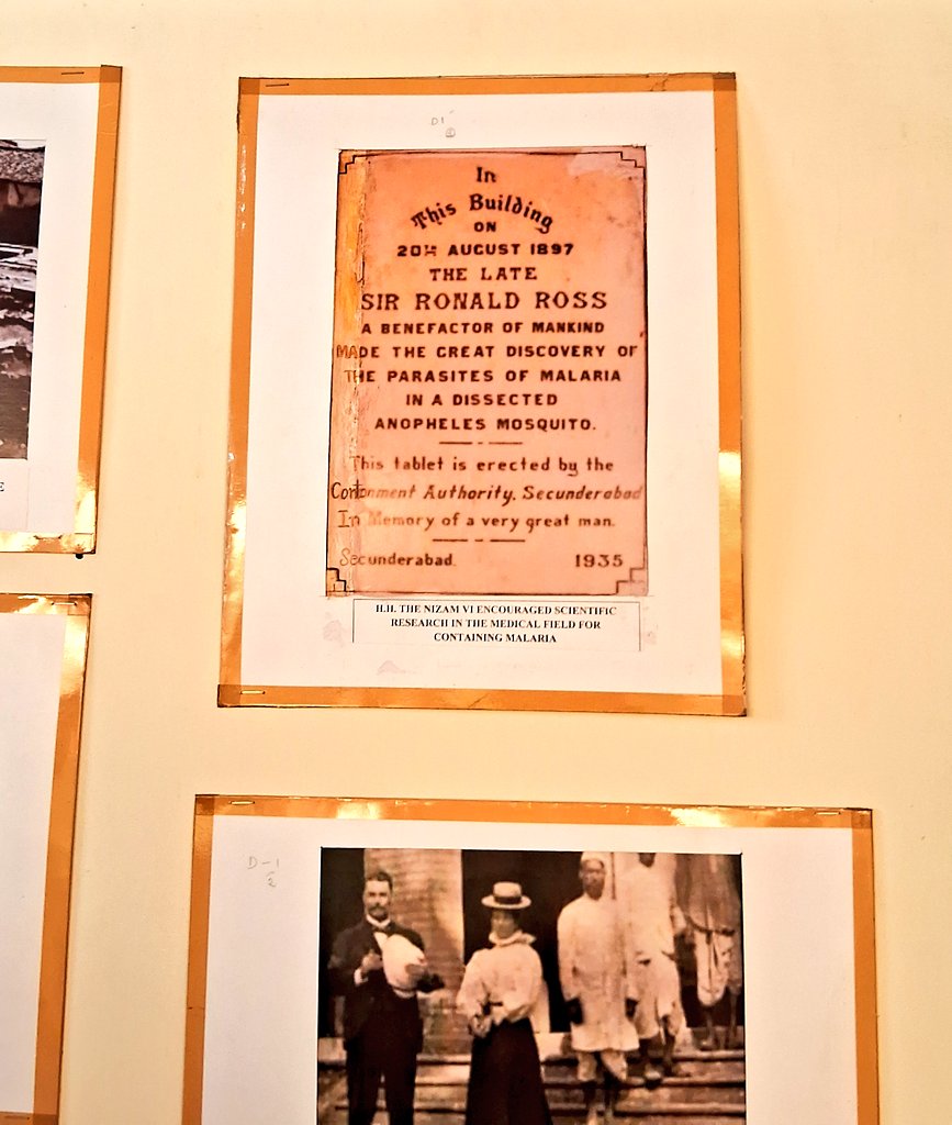 On this day 128-years ago, Sir Ronald Ross [A British Doctor] discovered the presence of malarial parasite, in a mosquito [at his laboratory in Secunderabad] &amp; laid the foundation in combating vector diseases. He was awarded the Nobel for this discovery.

#TIL