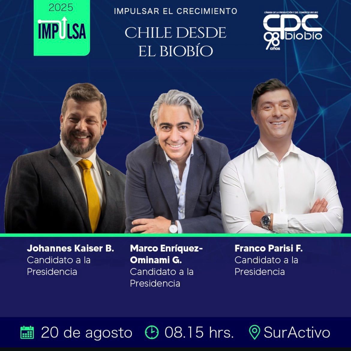 🚨 Atención 🚨
Mañana miércoles tendremos un especial de Mujeres X Kaiser.
A partir de las 08:00 hrs transmitiremos el debate presidencial de la CPC a través de <a href="/RadioTPC/">TPC RADIO LIBERTARIA</a> y sus plataformas de YouTube, Facebook y X.
Acompañemos a <a href="/Jou_Kaiser/">Johannes Kaiser. Diputado por el distrito 10</a> en su camino a La Moneda
