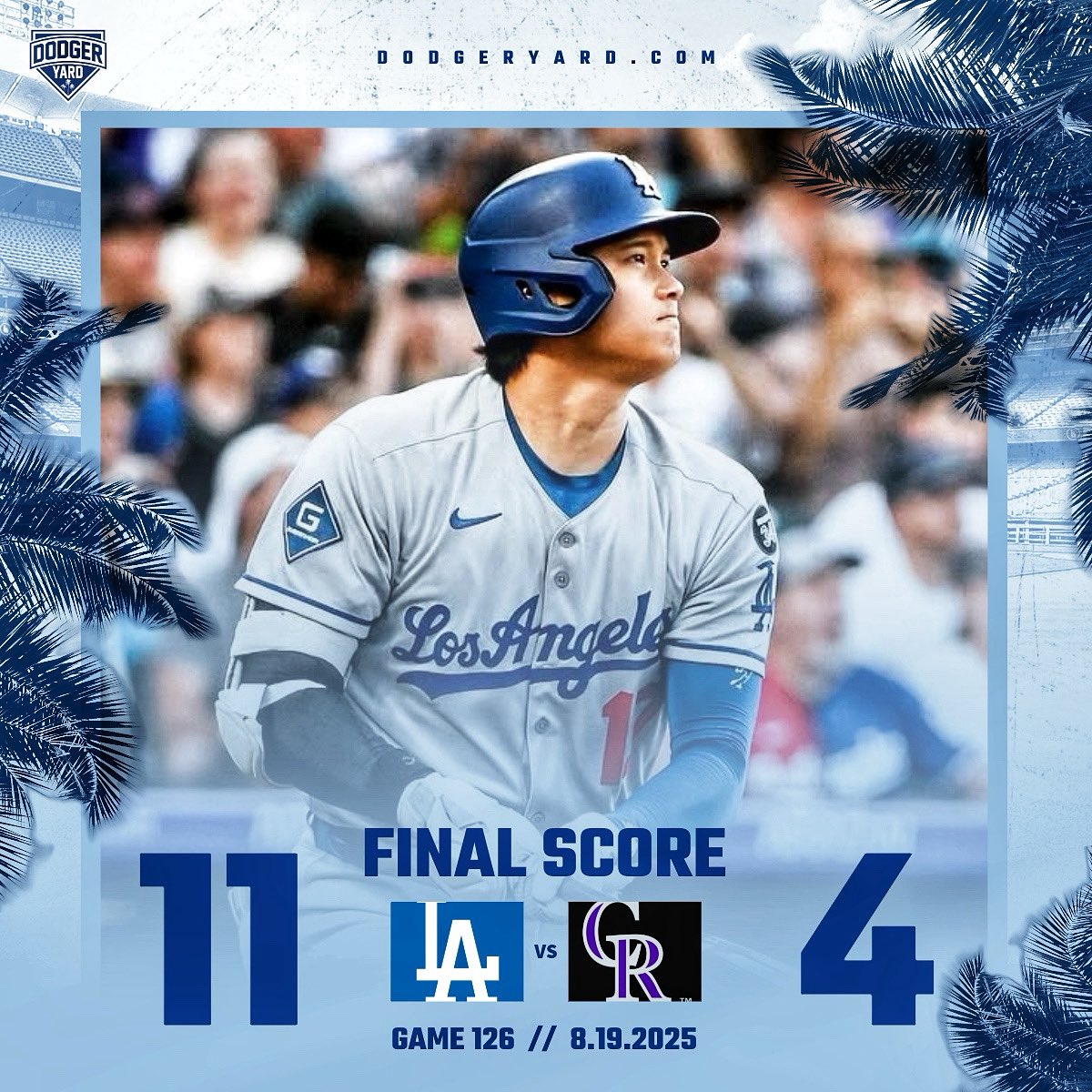 Dodgers take game 2 in Colorado 11-4