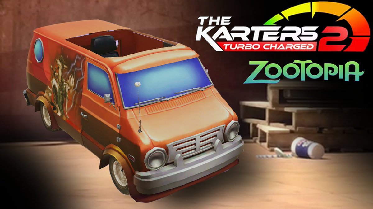 nerbski_'s tweet image. Finnick&apos;s Van from Zootopia is now in The Karters 2
#zootopia #nickwilde