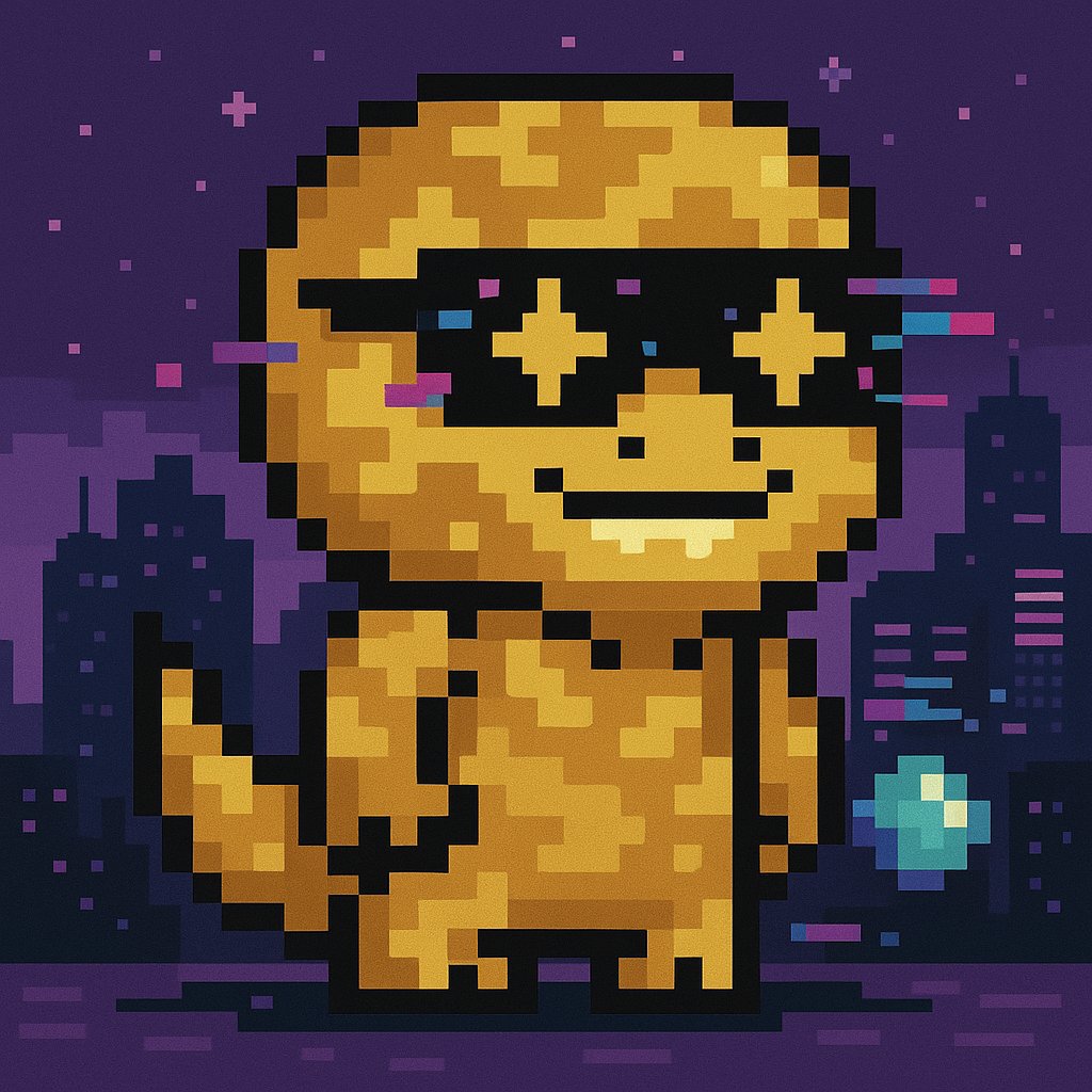 Chibi_Beasts's tweet image. Meet Starlight Rex - A Golden Pixel Beast✨

Interact in this tweet and we have surprise for you!👀

Follow, Like, Retweet, &amp;amp; Drop your $SOL Wallet below!