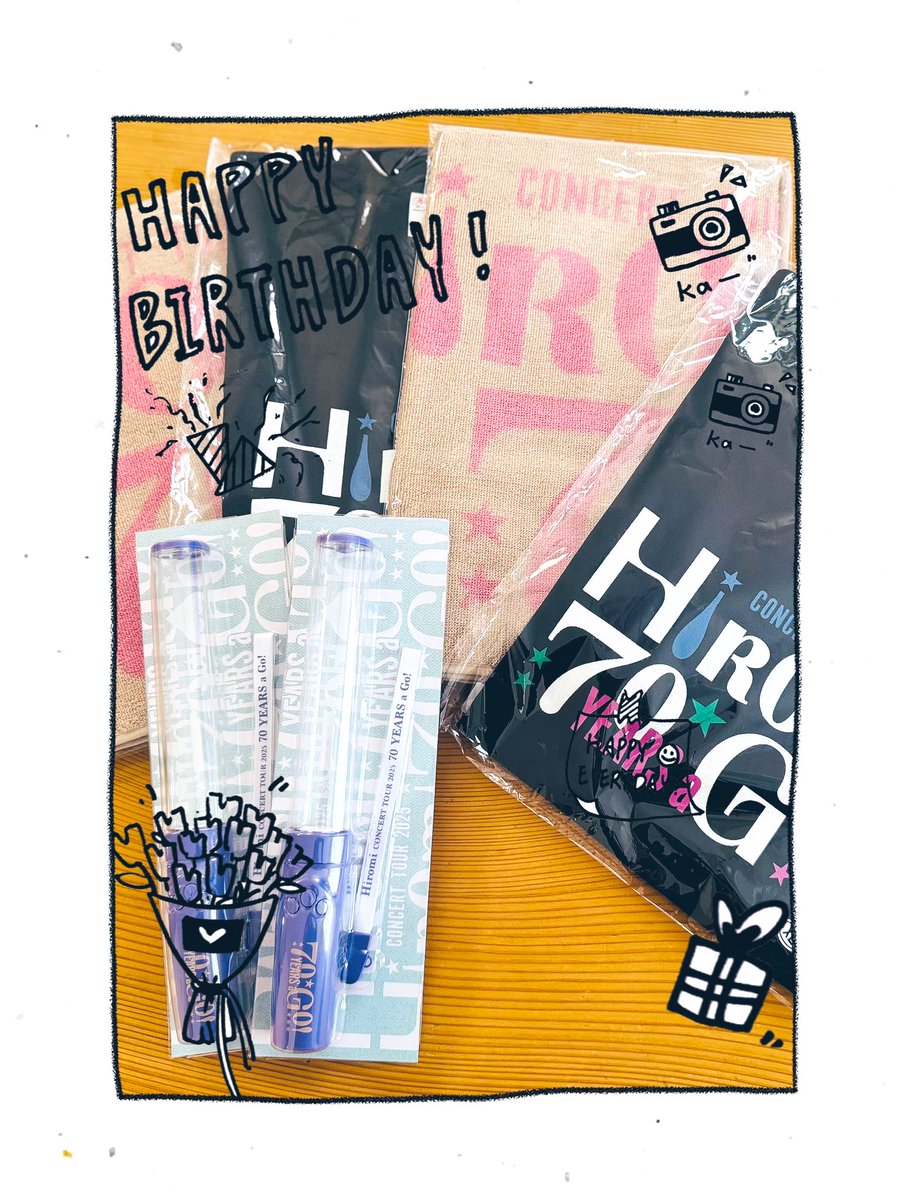 郷ひろみさんのライブに生まれて初めて参加します‼️グッズを買いました‼️
birthday武道館10.18楽しみです😊😊
よろしくお願いします‼️
#郷ひろみ