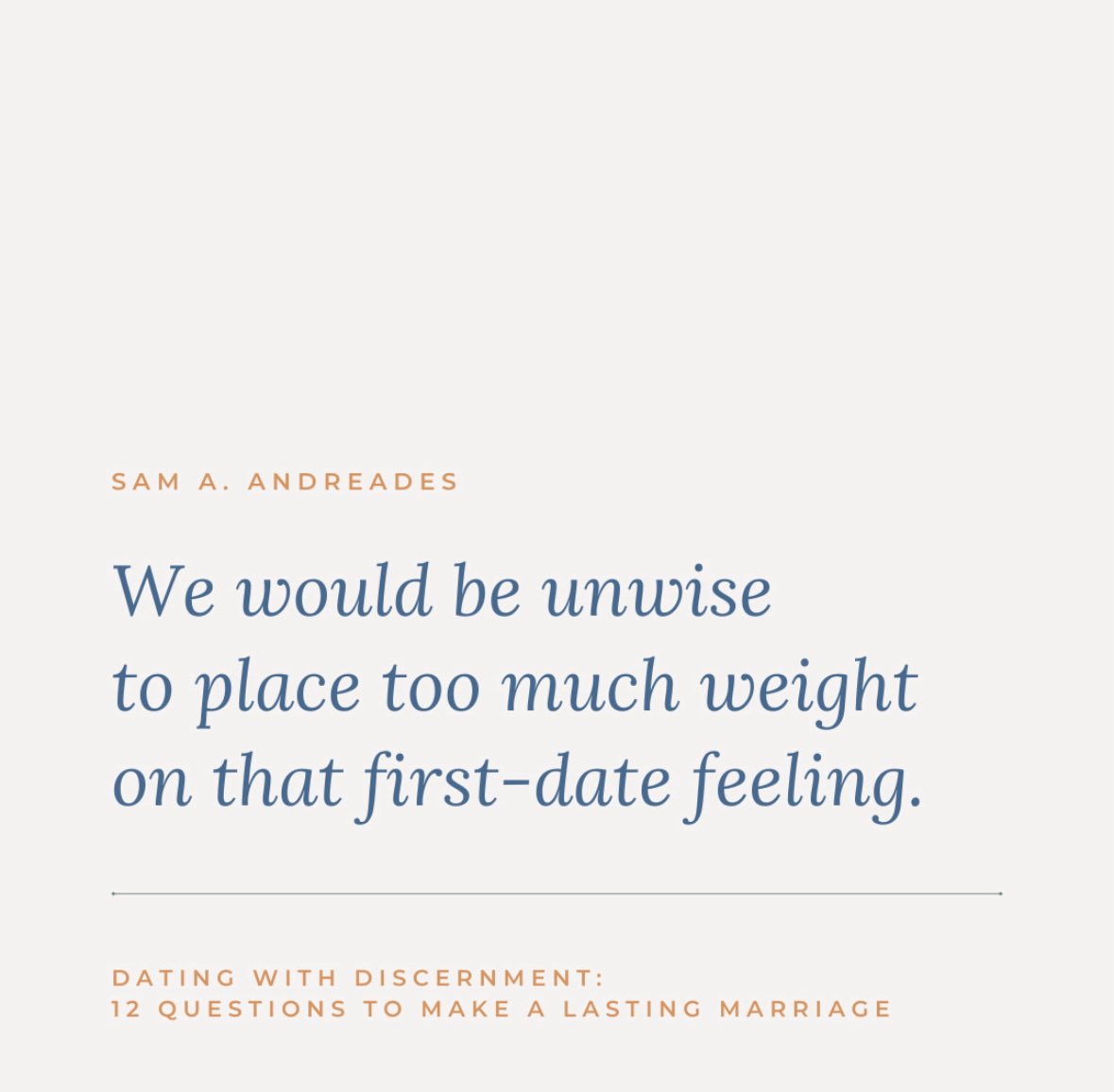 CruciformPress's tweet image. 💬 Not sure if they’re the one?⁠
⁠
In Dating with Discernment, Sam Andreades gives you 12 gospel-centered questions to date with clarity, confidence, and purpose.⁠
⁠
#DatingWithDiscernment #ChristianDating #GodlyRelationships #MarriageMindset⁠
⁠
amzn.to/4bVq3kA