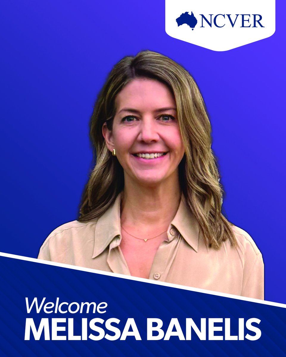 We’re pleased to announce Melissa Banelis as our new Chief Product and Data Officer, starting 25 Aug 2025. Melissa brings deep expertise in data, analytics &amp; product leadership, ensuring our VET insights remain robust, timely &amp; valuable. Welcome Melissa!
#NCVER #VET