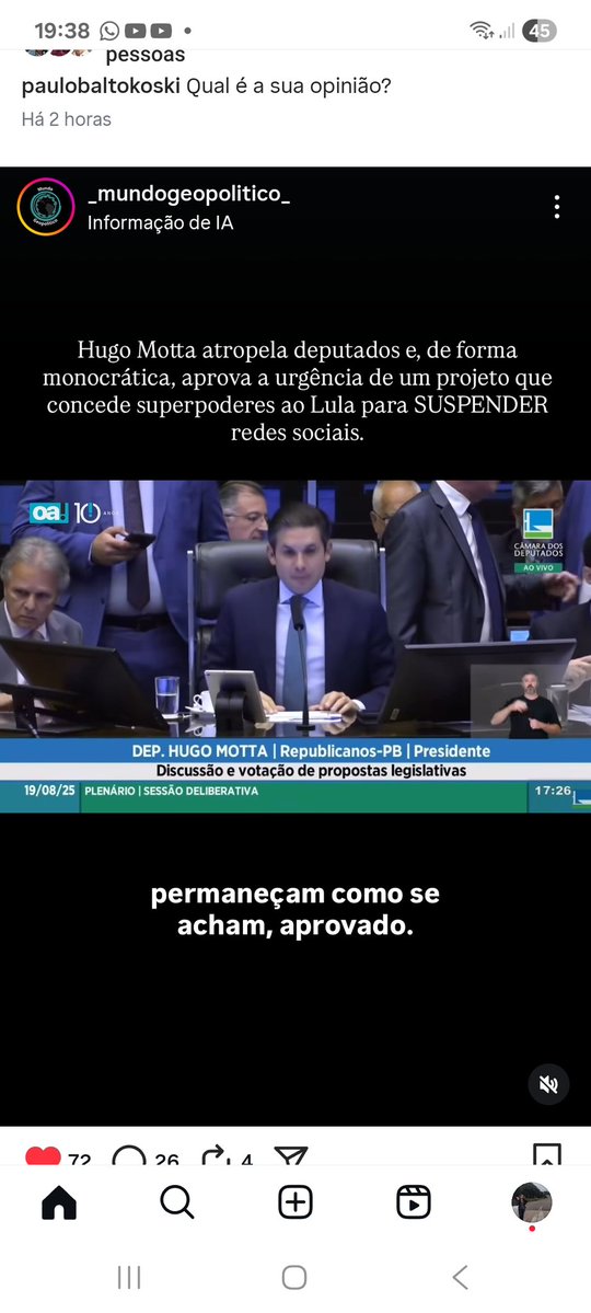Léia BRASIL ! 🇧🇷🇧🇷💚💛 (@leiarachor) on Twitter photo <a href="/MafinhaBarba/">Mafinha 🇮🇱🇺🇦</a> Sim.
O DITADOR COMUNISTA CORRUPTO DA PARAÍBA ASSUMIU O PODER E MANDOU TODO MUNDO CALAR A BOCA. <a href="/MafinhaBarba/">Mafinha 🇮🇱🇺🇦</a> Sim.
O DITADOR COMUNISTA CORRUPTO DA PARAÍBA ASSUMIU O PODER E MANDOU TODO MUNDO CALAR A BOCA.